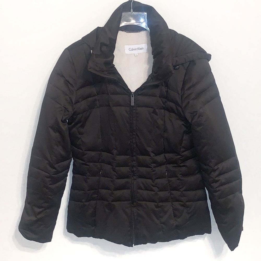 Calvin Klein Down Filled Coat with Hood